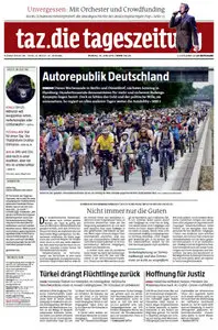 Tageszeitung TAZ vom 15 Juni 2015