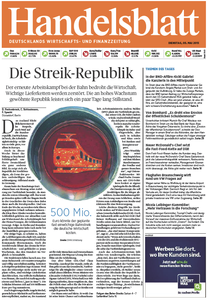 Handelsblatt vom Dienstag, 05. Mai 2015