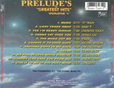 VA - Prelude's Greatest Hits Volume I-VI (1988-1995) {Unidisc} **[RE-UP]**