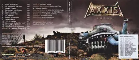 Axxis - Retrolution (2017) Digipak