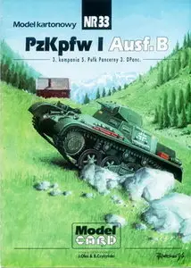 ModelCard 033 Pz.Kpfw I Ausf.B [Paper model]