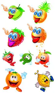 PSD templates - Fruit