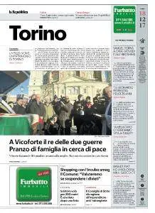 la Repubblica Torino - 18 Dicembre 2017