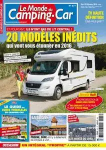 Le Monde du Camping-Car - décembre 2015