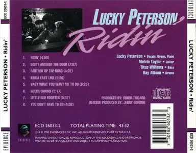 Lucky Peterson - Ridin' (1984/1993)