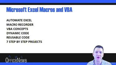 Master Microsoft Excel Macros and Excel VBA ( Update )