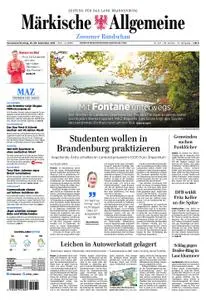 Märkische Allgemeine Zossener Rundschau - 28. September 2019
