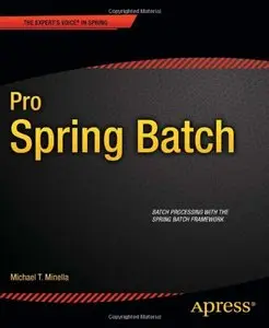 Pro Spring Batch (Repost)