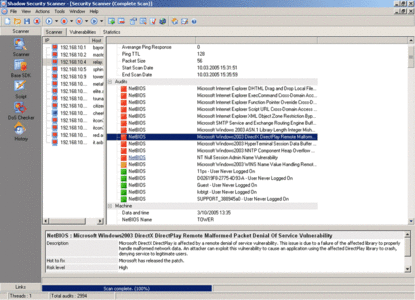 Shadow Security Scanner 7.303 Build 309