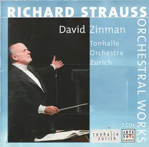 Richard Strauss - Tonhalle Orchestra Zurich / David Zinman - Orchestral Works [Arte Nova 7xCD Box] (2003)