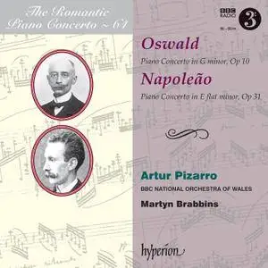 Artur Pizarro & BBC National Orchestra Of Wales - Oswald & Napoleao: Piano Concertos (2014) [Official Digital Download 24/96]