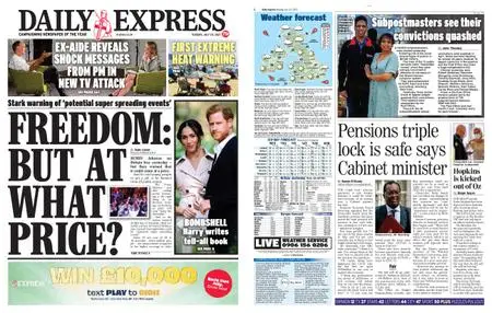 Daily Express – July 20, 2021