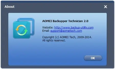 AOMEI Backupper Technician/Server 2.0