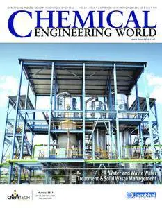 Chemical Engineering World - September 2016