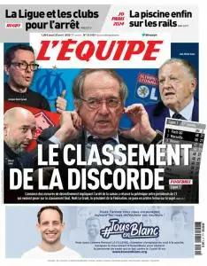 L’equipe du Jeudi 30 Avril 2020