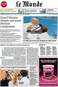 Le Monde du Dimanche/Lundi, 25./26. Mai 2014