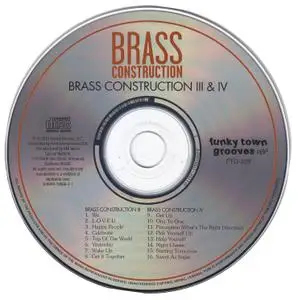 Brass Construction - III (1977) & IV (1978) [2010, Remastered Reissue]