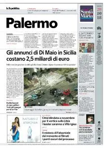 la Repubblica Palermo - 28 Ottobre 2018