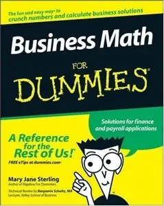 Business Math For Dummies (repost)