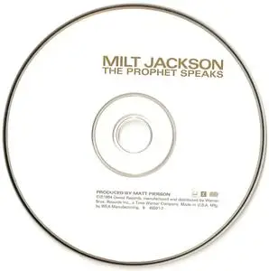 Milt Jackson - The Prophet Speaks (1994) {Qwest--Reprise 9 45591-2}