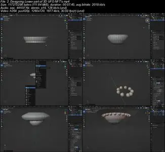 Design Profitable 3D UFO NFT for METAVERSE and NFT Markets