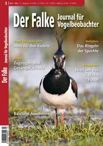 Der Falke Journal für Vogelbeobachter - März 2024