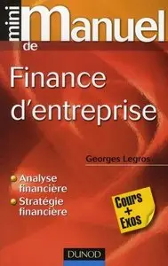 Mini Manuel de Finance d'entreprise (Repost)