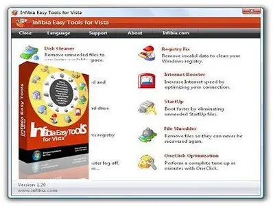 Infibia Easy Tools for Vista 1.20