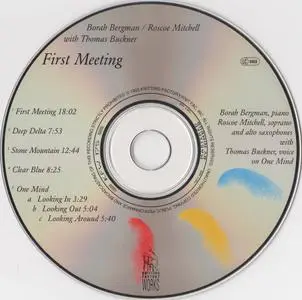 Borah Bergman / Roscoe Mitchell with Thomas Buckner - First Meeting (1995)