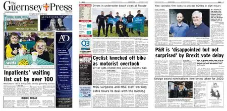 The Guernsey Press – 21 October 2019