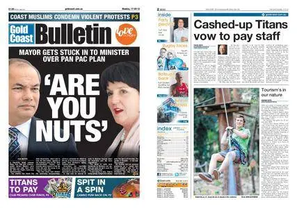 The Gold Coast Bulletin – September 17, 2012