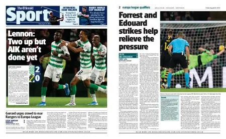 The Herald Sport (Scotland) – August 23, 2019
