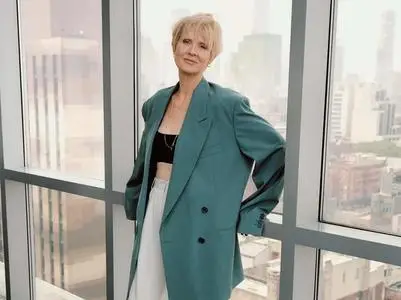 Cynthia Nixon by Pamela Hanson for The Sunday Times Style July 2nd, 2023