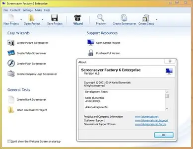 Screensaver Factory Enterprise 6.6.0.61 DC 01.06.2014