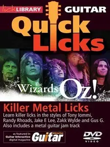 Lick Library - Quick Licks: The Wizards of Oz DVD
