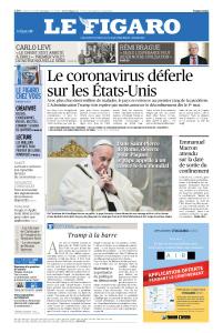 Le Figaro - 13 Avril 2020