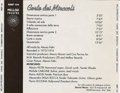 Corte Dei Miracoli - Dimensione Onirica (1992)