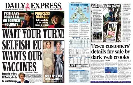 Daily Express – January 28, 2021