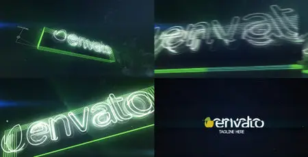 Neon Glitch Logo Reveal - Project for After Effects (VideoHive)