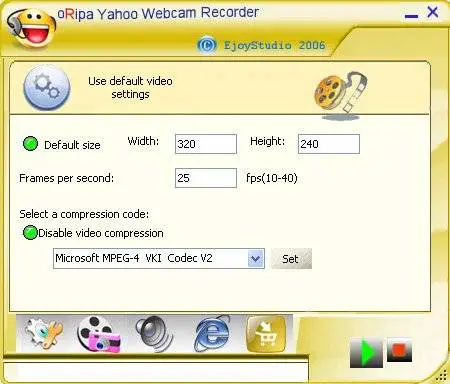 Yahoo Webcam Recorder v1.2.3