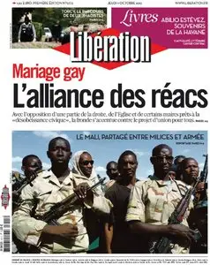 Libération du Jeudi 11 Octobre 2012