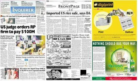 Philippine Daily Inquirer – April 26, 2008