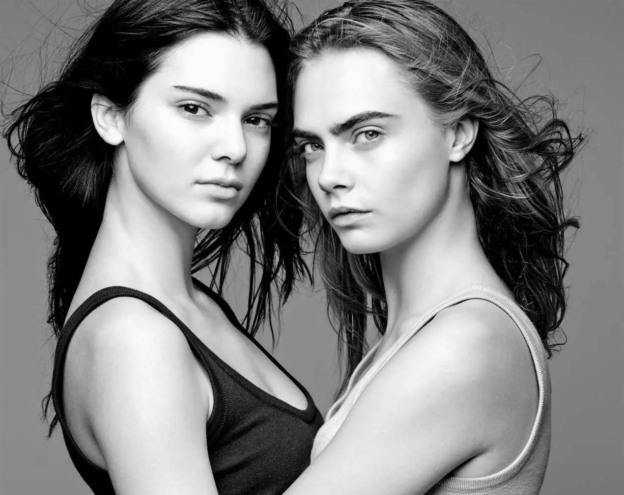 Cara Delevingne And Kendall Jenner By Solve Sundsbo For LOVE Magazine 