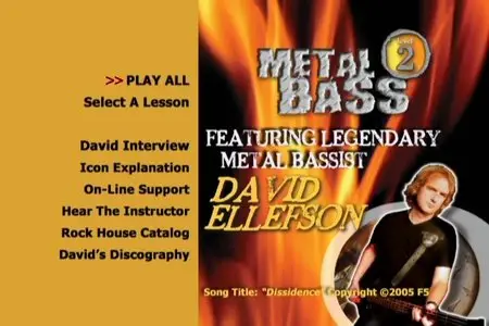 David Ellefson: Metal Bass - Speed, Thrash and Old School [Repost]