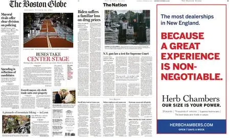 The Boston Globe – October 30, 2021