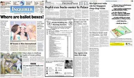 Philippine Daily Inquirer – September 27, 2005