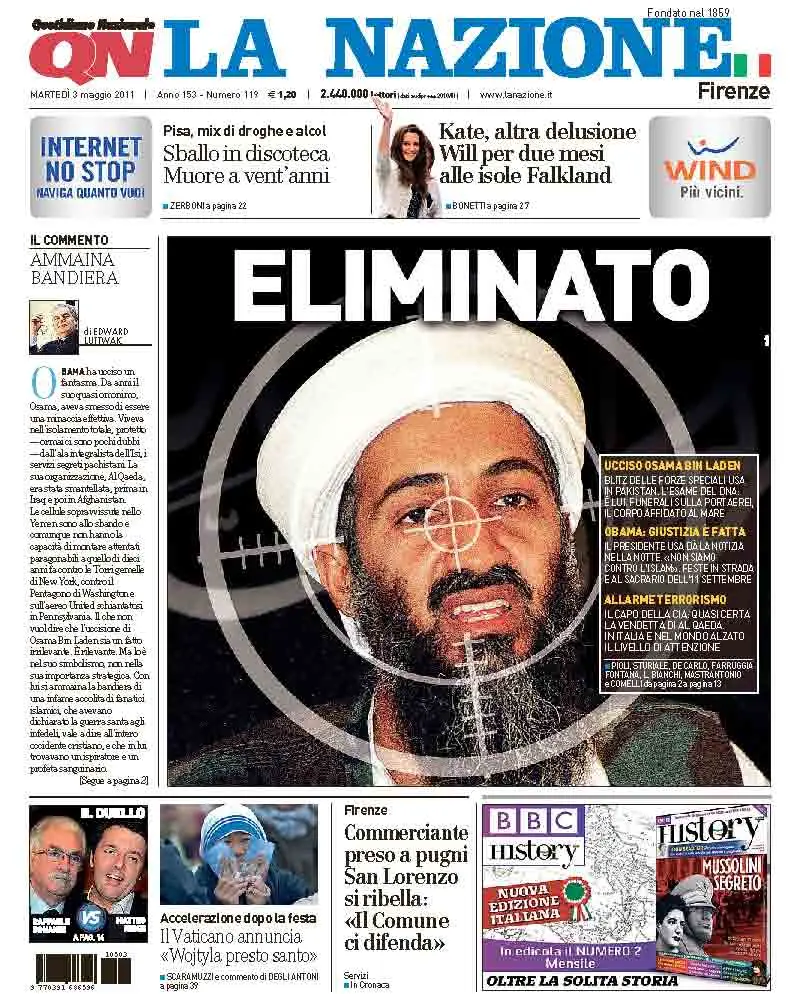 La Nazione 03.05.2011