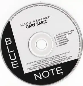 Gary Bartz - Music Is My Sanctuary (1977) {Blue Note Rare Groove 724358073324 rel 2003}