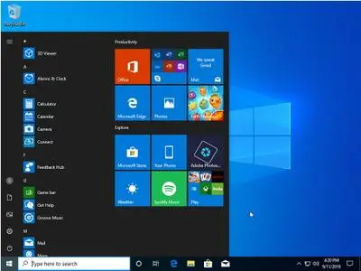 Windows 10 RTM version 1903 Build 18362.356