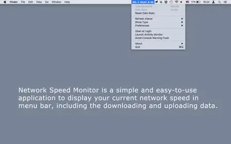 Network Speed Monitor 2.1.1 MacOSX